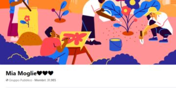 L'immagine di copertina del gruppo Facebook "MIa moglie"