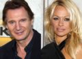 Liam Neeson e Pamela Anderson