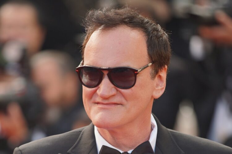 Un primo piano di Quentin Tarantino