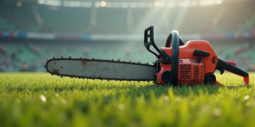 Motosega sugli spalti a Canino, DASPO per genitore: “Tolleranza zero sulla violenza”