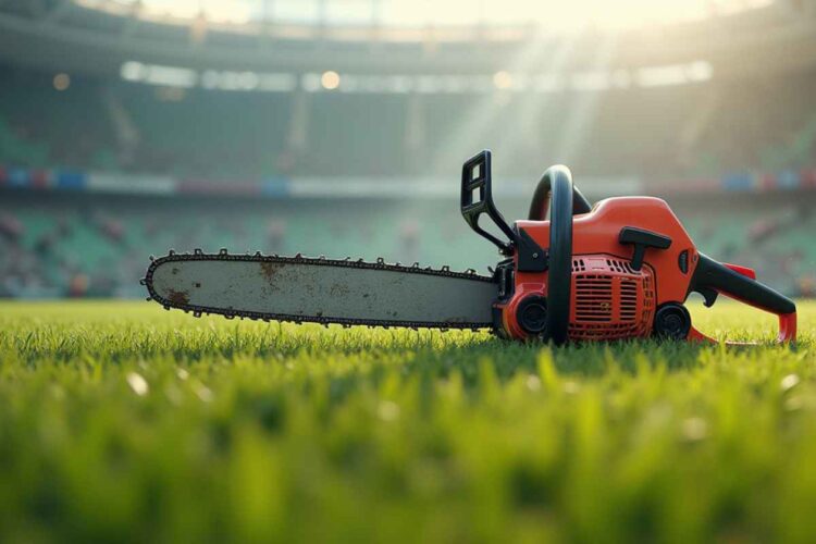 Motosega sugli spalti a Canino, DASPO per genitore: “Tolleranza zero sulla violenza”