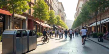 Milano, 60 nuovi cestini intelligenti potenziano la raccolta rifiuti in città