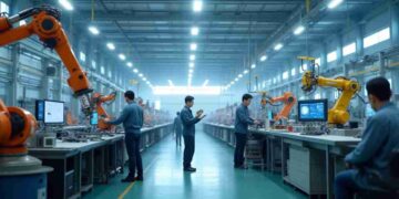 La Cina supera il resto del mondo per numero di robot attivi nell’industria