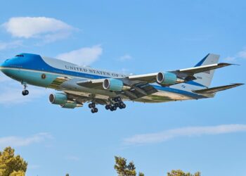 Un'immagine dell'Air Force One