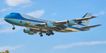 Un'immagine dell'Air Force One