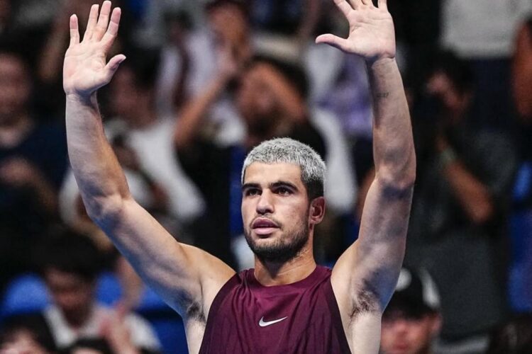 Alcaraz si ritira dallo Shangai Masters