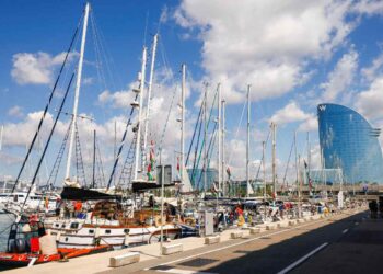 Alcune delle navi della Global Sumud Flotilla