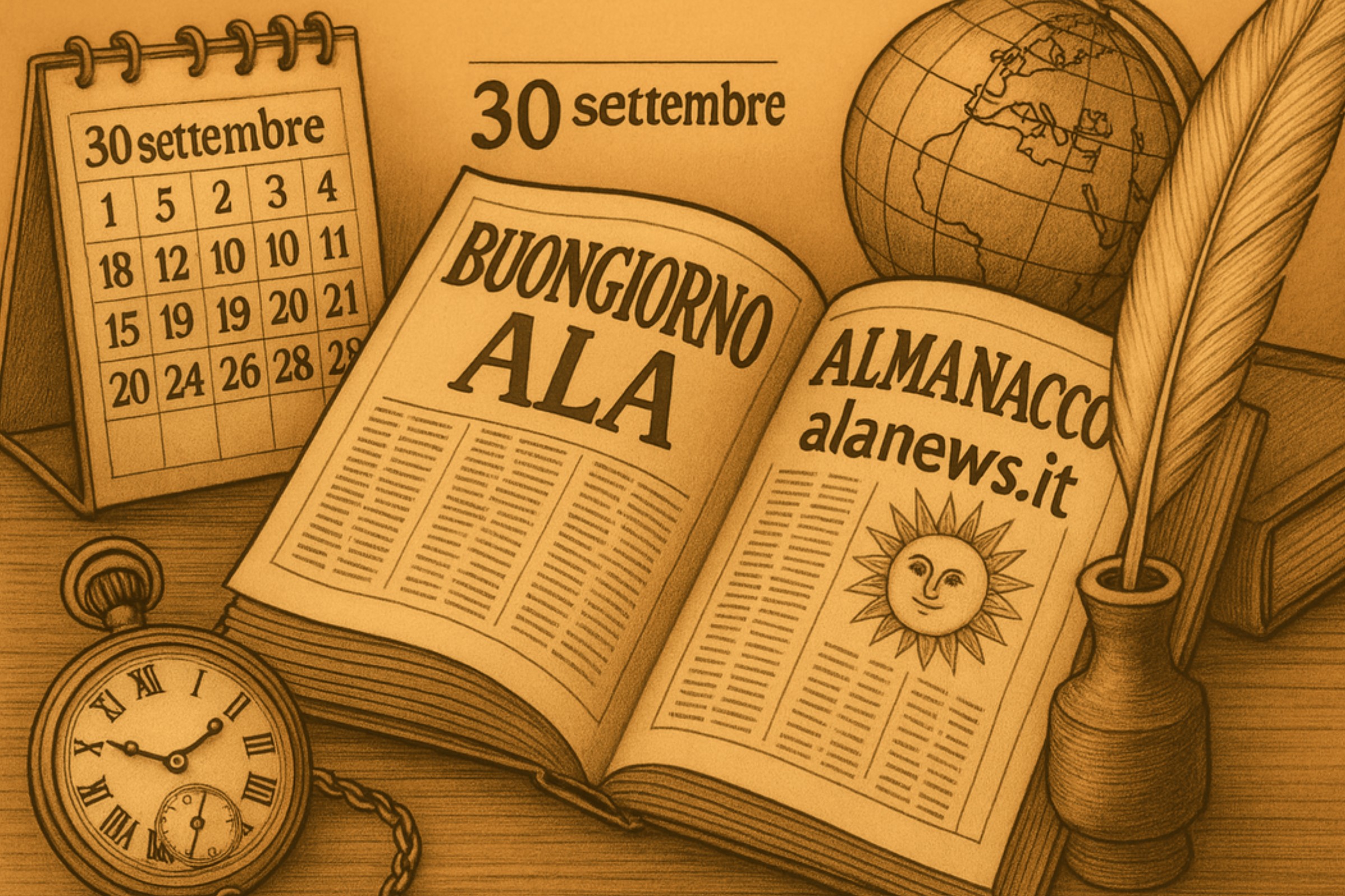 Almanacco, Buongiorno ALA, 30 settembre 2025