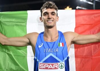 L'atleta italiano Andrea Dallavalle