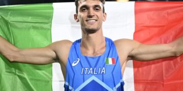 L'atleta italiano Andrea Dallavalle