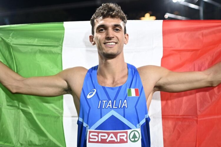 L'atleta italiano Andrea Dallavalle