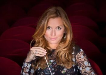 Un primo piano di Beatrice Venezi