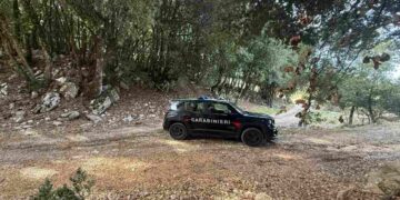 Carabinieri sul luogo in cui è avvenuto l'omicidio di Leonardo Ricucci