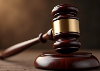 Un martelletto del giudice per i verdetti in tribunale