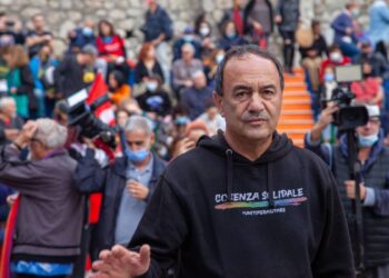 Domenico Mimmo Lucano, l'ex sindaco di Riace