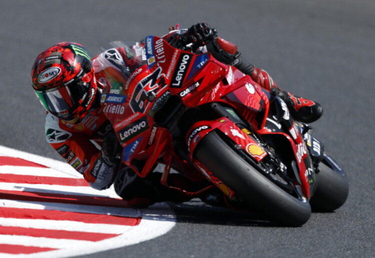 Ducati Lenovo Team rider Francesco Bagnaia of Italy@ANSA