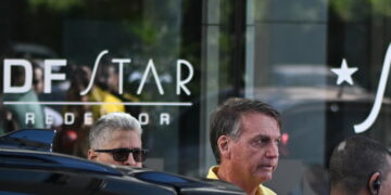 Former Brazilian president Jair Bolsonaro@ANSA