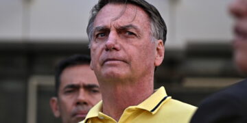 Former Brazilian president Jair Bolsonaro@ANSA