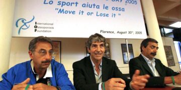 Franco Ligas, insieme a Pablito Rossi e Marino Bartoletti