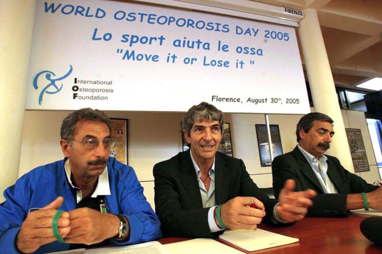 Franco Ligas, insieme a Pablito Rossi e Marino Bartoletti