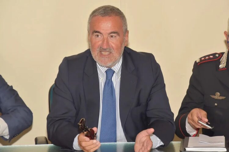 Una foto dell'ex procuratore Mario Venditti