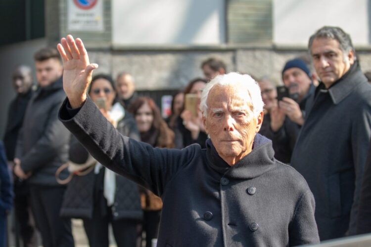 Giorgio Armani, il ricordo delle istituzioni