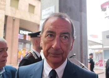 Un primo piano di Giuseppe Sala