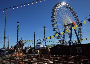 I preparativi in vista dell'Oktoberfest 2025