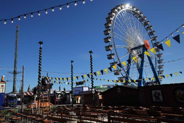 I preparativi in vista dell'Oktoberfest 2025