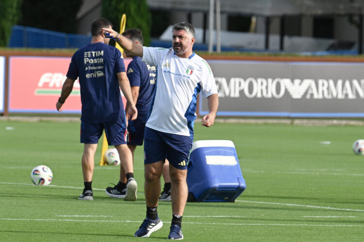Il Ct della Nazionale Italiana Gennaro Gattuso@ANSA