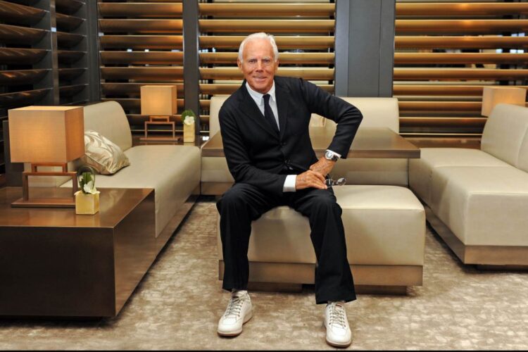 Il Re assoluto della moda Giorgio Armani