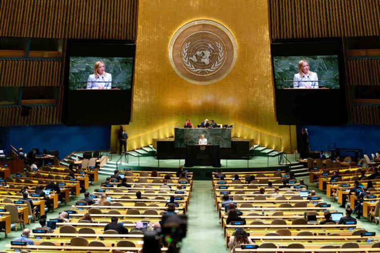 Il discorso di Giorgia Meloni sull'Onu