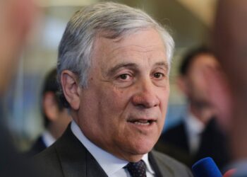 Il ministro degli Esteri Antonio Tajani
