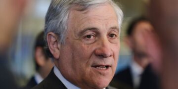 Il ministro degli Esteri Antonio Tajani