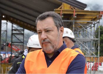 Il ministro delle Infrastrutture e dei trasporti, Matteo Salvini