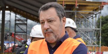 Il ministro delle Infrastrutture e dei trasporti, Matteo Salvini