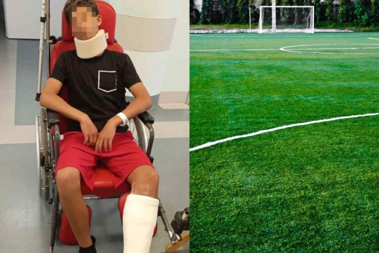 Il portiere tredicenne picchiato a Collegno e un campo da calcio vuoto