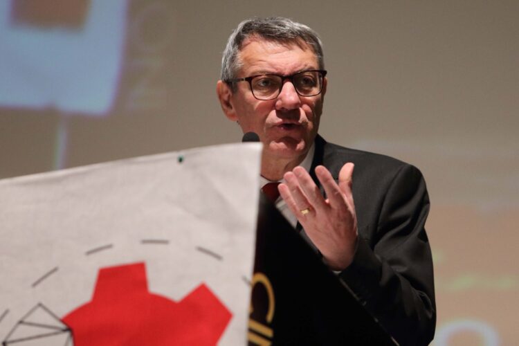 Il segretario generale della CGIL Maurizio Landini