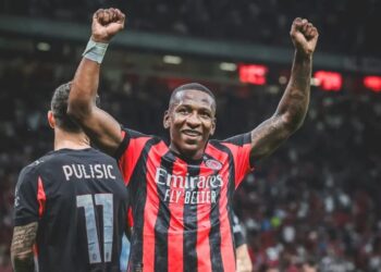 Il terzino del Milan Pervis Estupinan