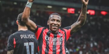 Il terzino del Milan Pervis Estupinan