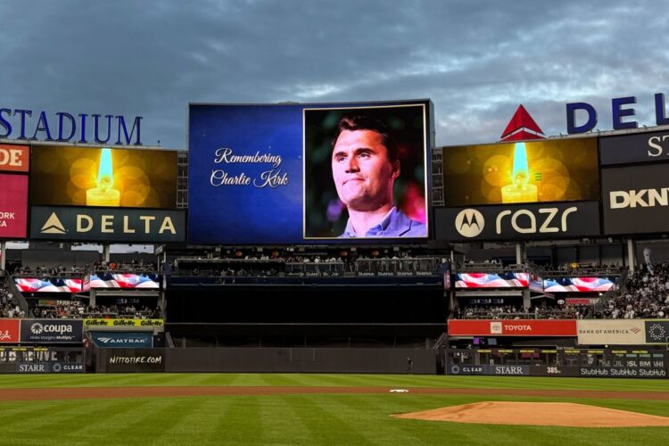 In memoria di Charlie Kirk@New York Yankees