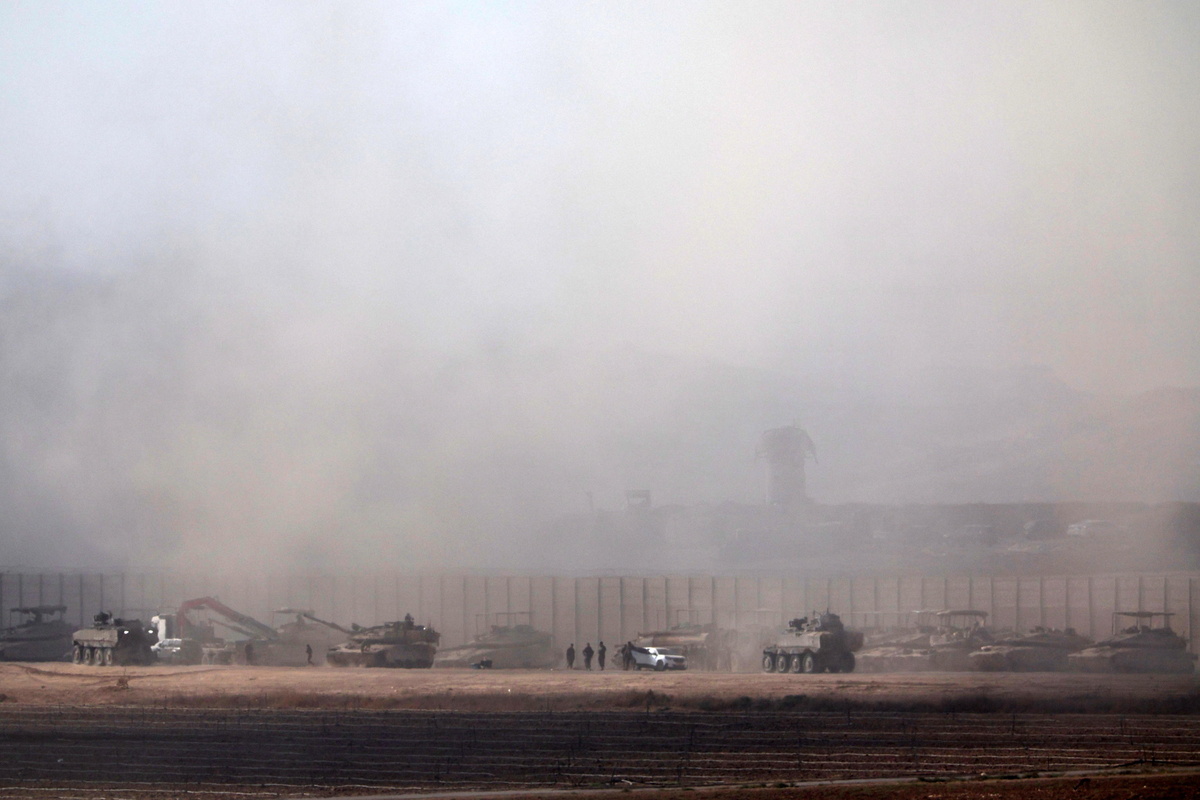 Israel deploys tanks along the Gaza border@ANSA