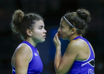 Italian tennis players Jasmine Paoliniand Sara Errani@ANSA