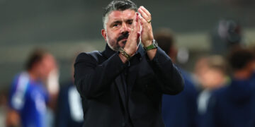 Italy's head coach Gennaro Gattuso@ANSA