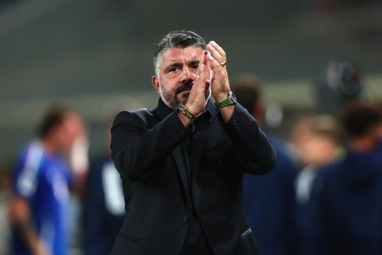 Italy's head coach Gennaro Gattuso@ANSA