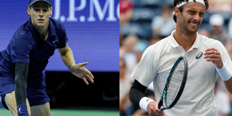 Jannik Sinner-Lorenzo Musetti@ANSA