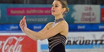 Julia Marie Gaiser, 24enne promessa del pattinaggio artistico@ANSA