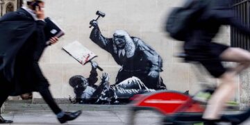 La nuova opera di Banksy