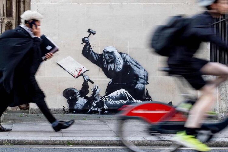 La nuova opera di Banksy