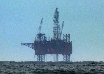 La piattaforma Petrobaltic